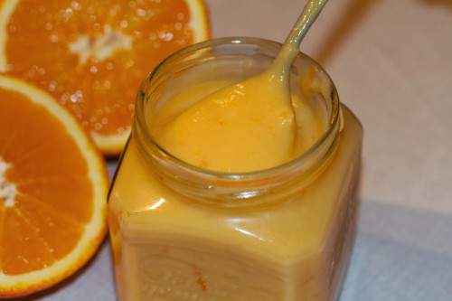 Narancskrém (orange curd) 